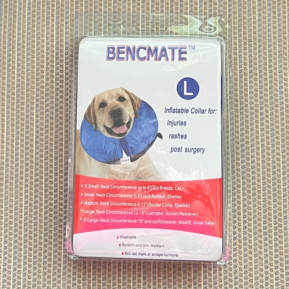 Bencmate Inflatable Dog Collar - Picture 1 of 3